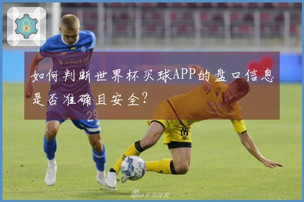 如何判断世界杯买球APP的盘口信息是否准确且安全？