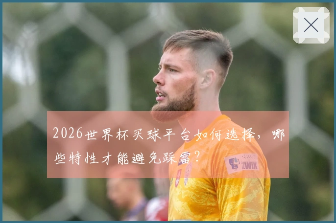 2026世界杯买球平台如何选择，哪些特性才能避免踩雷？
